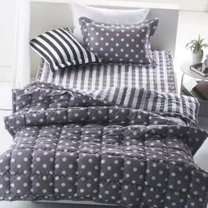 나이바 사계절 침구 세트 스몰 싱글 침구 세트 이불 도트