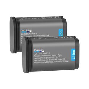 라이카 Q2 SL2 Q3 SL3 43 카메라용 2880mAh BP-SCL6 교체용 배터리