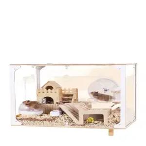 리빙박스 120 햄찌 집꾸미기 골든햄스터 케이지