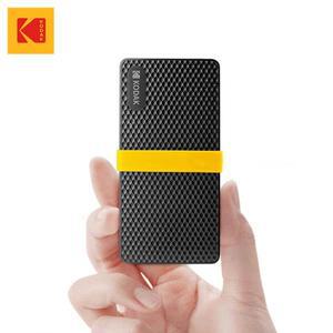 KODAK X200 외장 SSD 하드 드라이브 USB3.1 미니 휴대용 256B 512GB 1TB 노트북 스마트폰 PS4 PC TV용