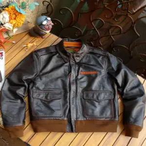 미군 리얼 말가죽 레더 플라이트 자켓 바이크 트러커 항공 점퍼 리얼가죽자켓 남성