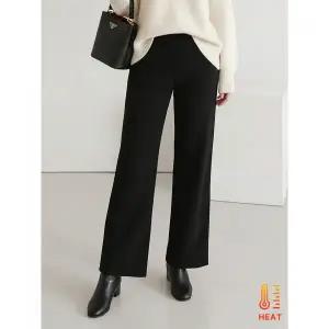 [에이샵] 허리밴드 기모 세미 와이드 롱 슬랙스_ASPT117W25