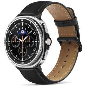 삼성 갤럭시 워치 8 40mm 44mm/ 클래식 46mm, 2025 탑 그레인 정품 남성용 가죽 교체 스트랩(갤럭시 울트라 제외)과 호환되는 밴드