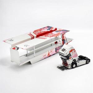 켄파이&맥스웰 1:64 S730 v8 이중 레이어 밀폐형 운송 차량 아키바 다이캐스트 모델카