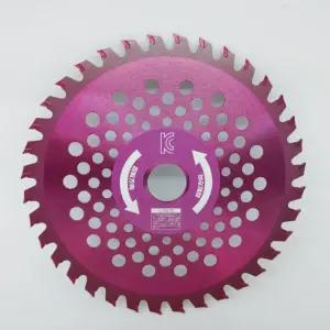 (185MM 40MM) 풀베기 예초기날/원형톱날/예초기/칼날/예취기톱/잔디깍기날/벌초/애초기날/소모품/교체