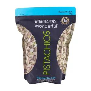 원더풀 무염 피스타치오 900g 간식 캘리포니아산/온가족/견과류/선물/영양/건강/고소한/담백