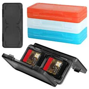 닌텐도칩케이스 보관함 카트리지 Nintendo OLED 스위치 NS Lite 게임 카드 1 휴대용 보관 보호 케이스 상자