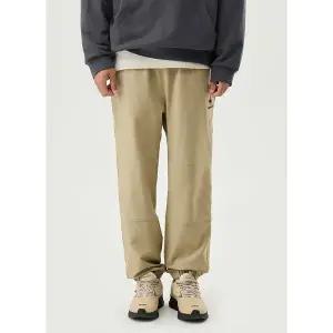[르꼬끄](강남점)[이월][50% OFF] 나일론 스판 기모 조거 팬츠 BEG / QP423CPTO1