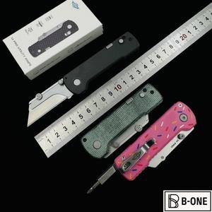 OKNIFE U1 Pro 접이식 유틸리티 나이프 G10 핸들 다기능 야외 캠핑 커터 벽지 스트리핑 도구