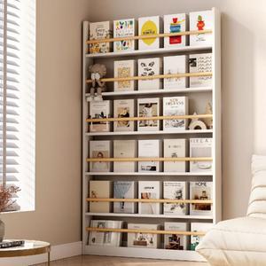 얇은책장 벽선반 책꽂이 슬림책장 수납장 책장 문뒤선반