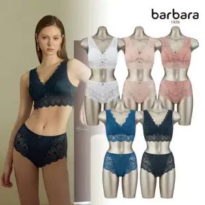바바라 컴포트 어깨끈 레이스 브라팬티 5세트