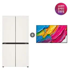 LG 디오스 오브제컬렉션 매직스페이스 냉장고 + LG QNED AI TV (T875MEE111 + 86QNED75AEA)