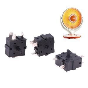 3/5 핀 전기 방 히터 기어 손잡이 스위치 3 5 로터리 선택기 AC 250V 16A 온도 제어