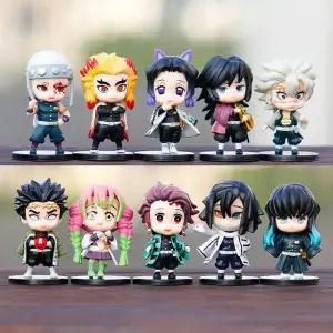 귀멸의칼날 피규어 10종 스탠딩형 귀칼피규어 탄지로 네즈코 교쥬로 젠이츠 츠유리 카나오