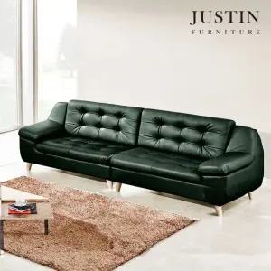 [저스틴퍼니처]벨라 빈티지 가죽 4인 소파