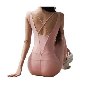 필라테스점프수트 레깅스 바디수트 요가 전신 일체형 요가바지 헬스복 필라테스복