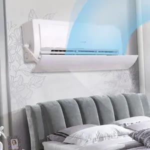 에어컨 직풍 방지 냉온풍기 조절 벽걸이 에어컨 바람막이 조절기 날개 어린이집 천장형 신축형 가리개