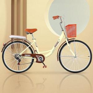 엄마 자전거 장보기 경량 클래식 여성용 출퇴근