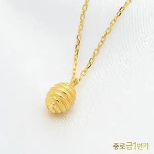 여자 순금 목걸이 허니 3.75g 99.9