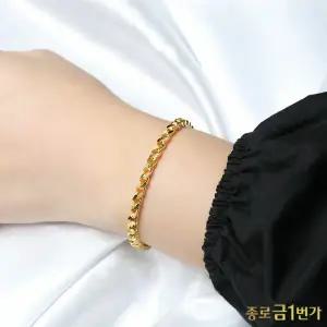 여자 순금 팔찌 뱅글 체인 18.75g