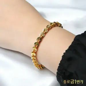 여자 순금 팔찌 뉴 벌집 7.5g