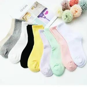 [보리보리/지앤](무배)국산 숙녀용 주니어용 학생 양말 1켤레 여성 여자 아동 양말