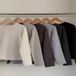 포근기모 라운드 베이직 긴팔 티셔츠 (6color)