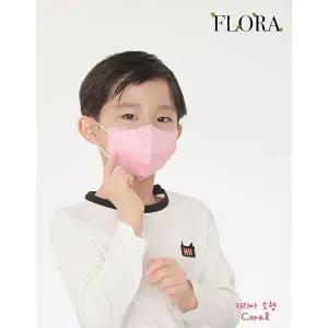 [키리아마스크]플로라 KF94 새부리형 컬러마스크 100매(소형)