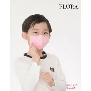 플로라 KF94 새부리형 컬러마스크 100매(소형)