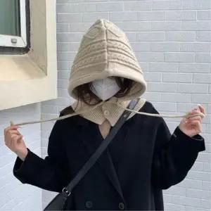 여성 후드바라클라바 니트 겨울워머 낚시마스크 방한용품 겨울마스크 스노우보드마스크 자전거마스크 멋진