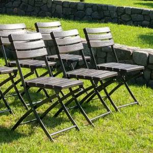 [체어팩토리]1+1 다니엘 야외 브로몰딩 행사 접이식 캠핑 의자