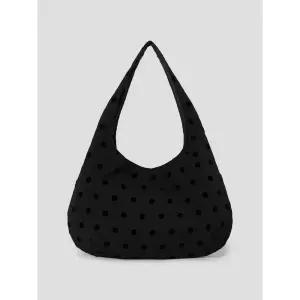 [에잇세컨즈] 도트 쇼퍼백  블랙 (3561D3AM15)