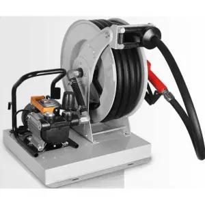 농업용 대형 오일펌프 자동 릴머신 주유건 디젤 급유기 전동