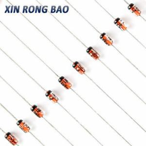 100PCS 1/2W DO-35 BZX55C3V3 4V7 5V1 6V2 6V8 7V5 8V2 9V1 10V 11V 12V 13V 15V 18V 24V 30V 3.3/4.7/5.1/