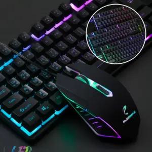 무선 LED 사무용 키보드마우스세트 게임용 PC방 게이밍키보드