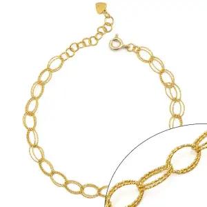 [골드리카]순금 윤슬 팔찌 3.75g+18K잠금(99.9%)