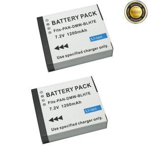 2pcs DMW-BLH7 BLH7PP 충전식 배터리 파나소닉 루믹스 DMC-GM1 GM1 GF7 LX10