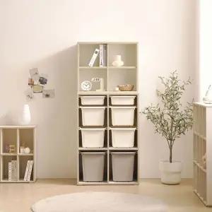 아이방 꾸미기! 복합수납 옷장, 유해물질 없는 스마트 정리! WB694