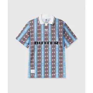 [엄브로]UMB X BUTTER GOODS 반팔 저지 티셔츠 블루UP411CTSO8 664373