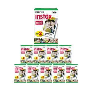 후지필름 인스탁스 미니 인스턴트 필름 트윈 팩, 최고 품질, 100 박스 구매, 20 무료 증정