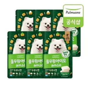 풀무원아미오 강아지 자연담은간식 두부너겟(80g) x 6개