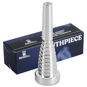 ROWELL 트럼펫 마우스피스 7C 베이스 실버 도금 밴드 재즈 액세서리