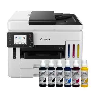 캐논 MAXIFY GX7192 무한잉크 복합기 프린터 호환잉크1세트+블랙2개 포함