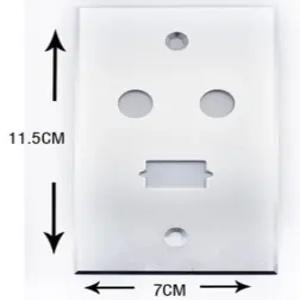 매립단자 rca vga