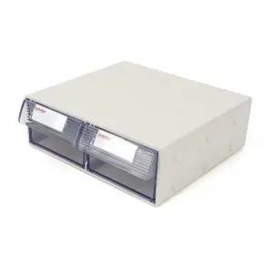 [하프클럽/]소품정리함 시스맥스 2칸 멀티박스 중형 멀티박스