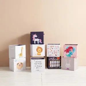 [하프클럽/]패브릭 소품 정리함 수납박스 다용도 수납함 가정용 보관함