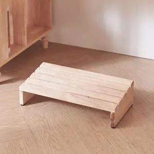 [하프클럽/]고무나무 발판 책상 받침대 480 꾸미기 용품 가정용 발 받침