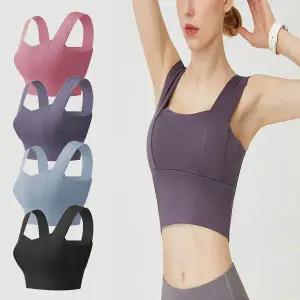 [하프클럽/]브라탑 여성요가복 스포츠탑 필라테스 운동나시
