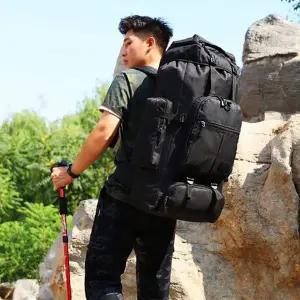 [하프클럽/]대용량 등산 백팩 트래킹 포켓 군용 수납가방