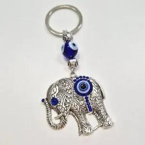 [하프클럽/]행운 데이 인도풍 코끼리 기본 열쇠고리 키링 키홀더